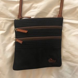 Dooney & Bourke Navy Blue Nylon Crossbody